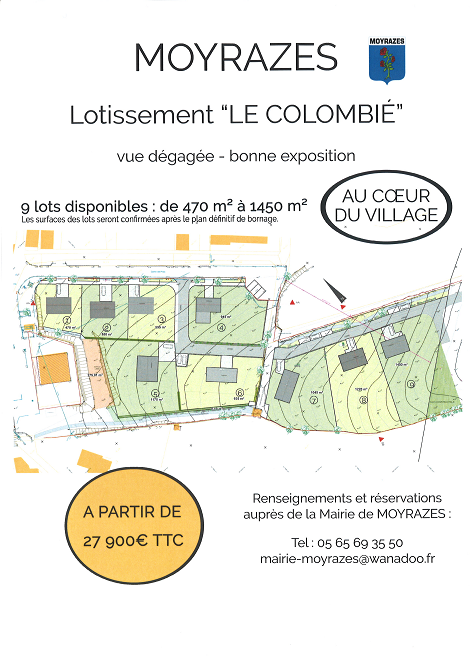 Lotissement le colombie